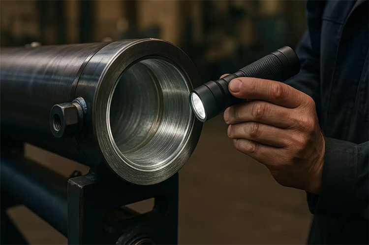 Vale a pena reparar um cilindro hidráulico vazando?