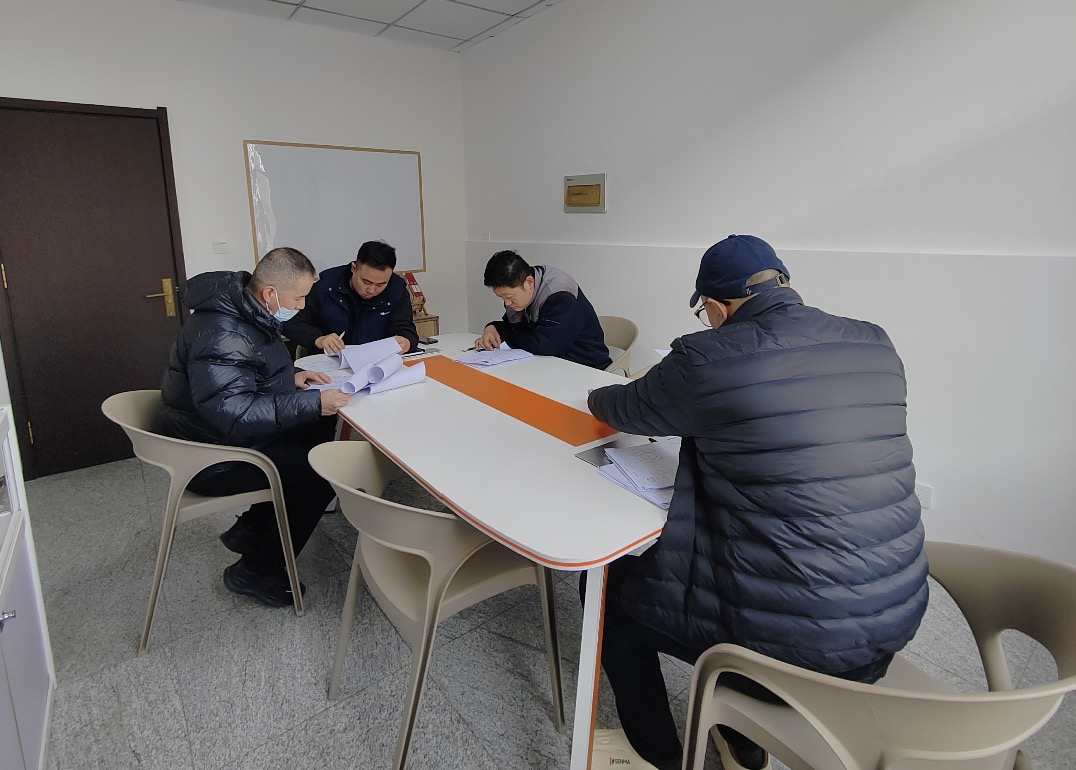 A primeira reunião do departamento de produção em 2026